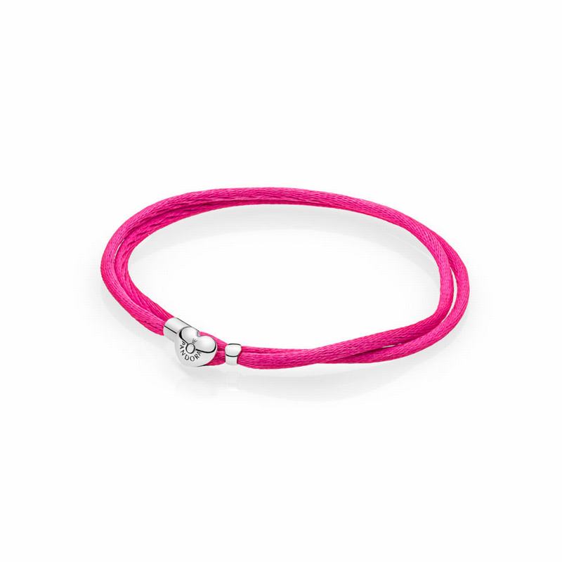 Pandora Fabric Cord Bracelet Silver Egypt UD5426103